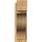 Ekena Millwork Funston Block Rough Sawn Outlooker, Western Red Cedar, 8"W x 26"D x 26"H OUT08X26X26FST05RWR - alternate 4